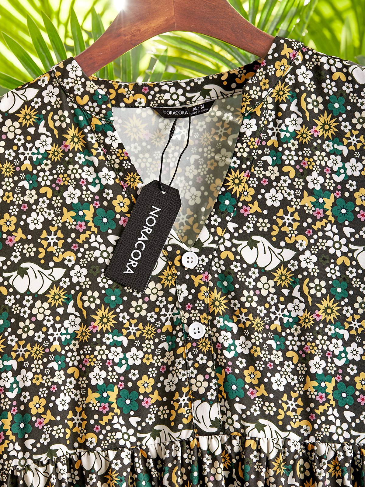 Casual Manga Curta Tecido Vestido