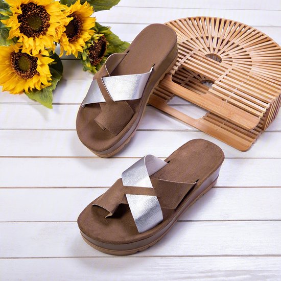 Mulher Retro Sandália Sapatos