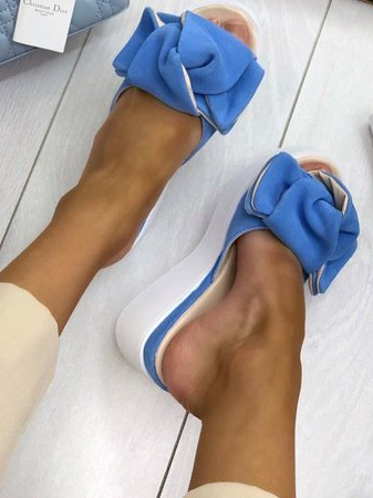 Mulher Casual Flor Cunha Sandália Sapatos