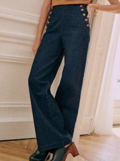Casual Simples moda Calças