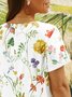 Casual Jersey Solto Vestido