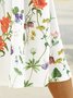 Casual Jersey Solto Vestido