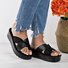 Mulher Retro Sandália Sapatos