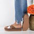 Mulher Retro Sandália Sapatos