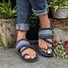 Mulher Pu Sandálias Casual Faixa elástica Sapatos