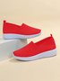 Grande Tamanho Respirável Slip-On Esporte Sapatilhas