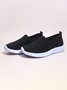 Grande Tamanho Respirável Slip-On Esporte Sapatilhas