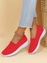 Grande Tamanho Respirável Slip-On Esporte Sapatilhas