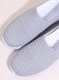 Grande Tamanho Respirável Slip-On Esporte Sapatilhas
