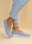 Grande Tamanho Respirável Slip-On Esporte Sapatilhas