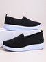 Grande Tamanho Respirável Slip-On Esporte Sapatilhas