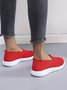 Grande Tamanho Respirável Slip-On Esporte Sapatilhas