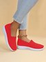 Grande Tamanho Respirável Slip-On Esporte Sapatilhas