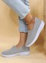 Grande Tamanho Respirável Slip-On Esporte Sapatilhas
