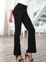 Casual Simples moda Calças