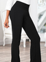 Casual Simples moda Calças
