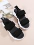 minimalista Slingback Alça Slip-On Esporte Sandálias
