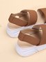 minimalista Slingback Alça Slip-On Esporte Sandálias