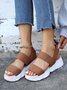 minimalista Slingback Alça Slip-On Esporte Sandálias
