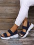 minimalista Slingback Alça Slip-On Esporte Sandálias