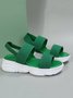 minimalista Slingback Alça Slip-On Esporte Sandálias