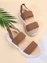 minimalista Slingback Alça Slip-On Esporte Sandálias