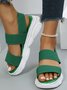 minimalista Slingback Alça Slip-On Esporte Sandálias