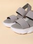 minimalista Slingback Alça Slip-On Esporte Sandálias