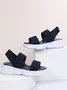 minimalista Slingback Alça Slip-On Esporte Sandálias