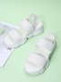 minimalista Slingback Alça Slip-On Esporte Sandálias