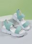 minimalista Slingback Alça Slip-On Esporte Sandálias