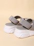 minimalista Slingback Alça Slip-On Esporte Sandálias