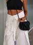 Casual Solto moda Calças