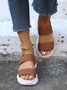 minimalista Slingback Alça Slip-On Esporte Sandálias