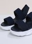 minimalista Slingback Alça Slip-On Esporte Sandálias