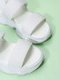 minimalista Slingback Alça Slip-On Esporte Sandálias