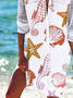 Outras Casual Marinho vida Solto Vestido