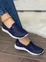 Respirável Dividido Joint Confortável Slip-On Andando Sapatos