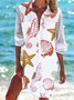 Outras Casual Marinho vida Solto Vestido
