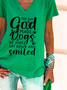 Casual frase Solto Camisa