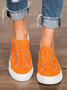 Mulheres Casual Slip-On Lona Sapatos