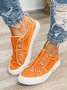 Mulheres Casual Slip-On Lona Sapatos