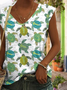 Gola  V Animal Casual Camisa