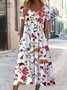Casual Jersey Solto Vestido