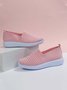 Grande Tamanho Respirável Slip-On Esporte Sapatilhas