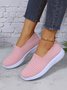 Grande Tamanho Respirável Slip-On Esporte Sapatilhas