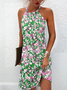 Afrouxar Jersey Ombre Vestido