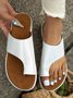 Senhoras Casual Cunha Correia Chinelo