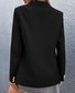 Mulheres Simples Regular Solto Blazer