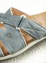 Mulheres Confortável Feito à mão Simples Chinelo